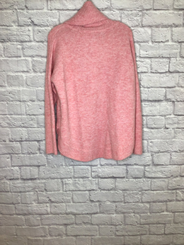 Loft Women's Size M Pink Acrylic Knit Top