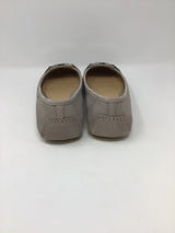 Michael Michael Kors Women's Size 8.5 Taupe Suede Upper Flats