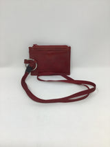 Wilsons Leather Dark Red Leather Lanyard